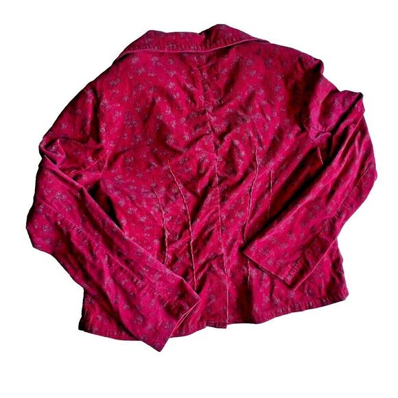 Maurices Office Chic Work womens long sleeve pockets Blazer fucsia plus XXL - Picture 8 of 9